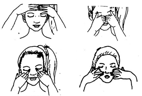Massage Technique for Glabellar Wrinkles