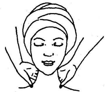 Neck-shoulder Pull-and-Stroke Technique