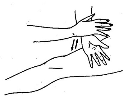 Thigh-patting technique