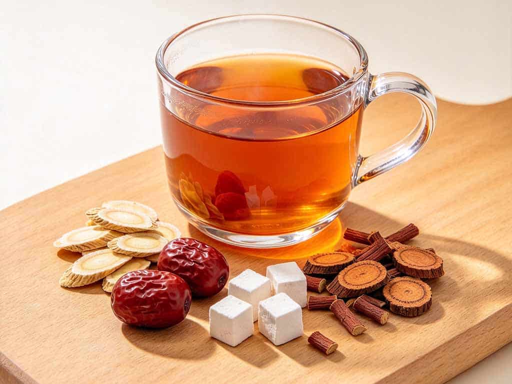 Astragalus and Jujube Sweet Decoction Astragalus and Jujube Sweet Decoction