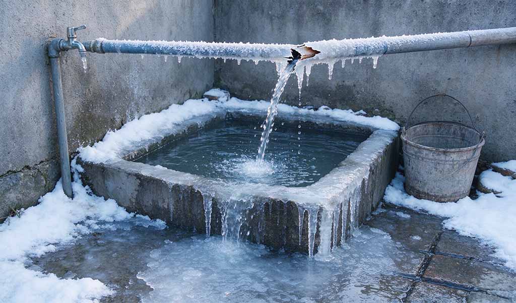 The Story of a Frozen Water Pipe